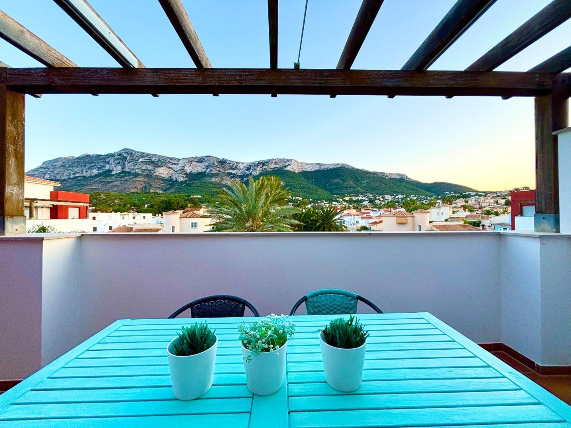 Hoteltype Penthouse 2 Beds, Parking, Wifi & Pool Stunning Views Denia Ngoại thất bức ảnh
